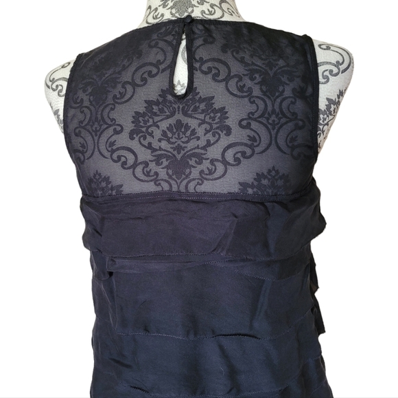 Club Monaco silk layered sleeveless blouse​ - Picture 4 of 12